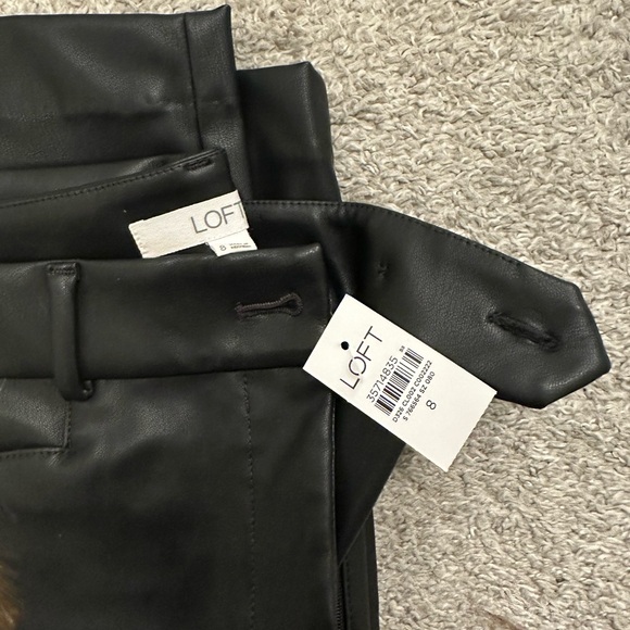 NWT Loft Leather pants - Picture 4 of 4